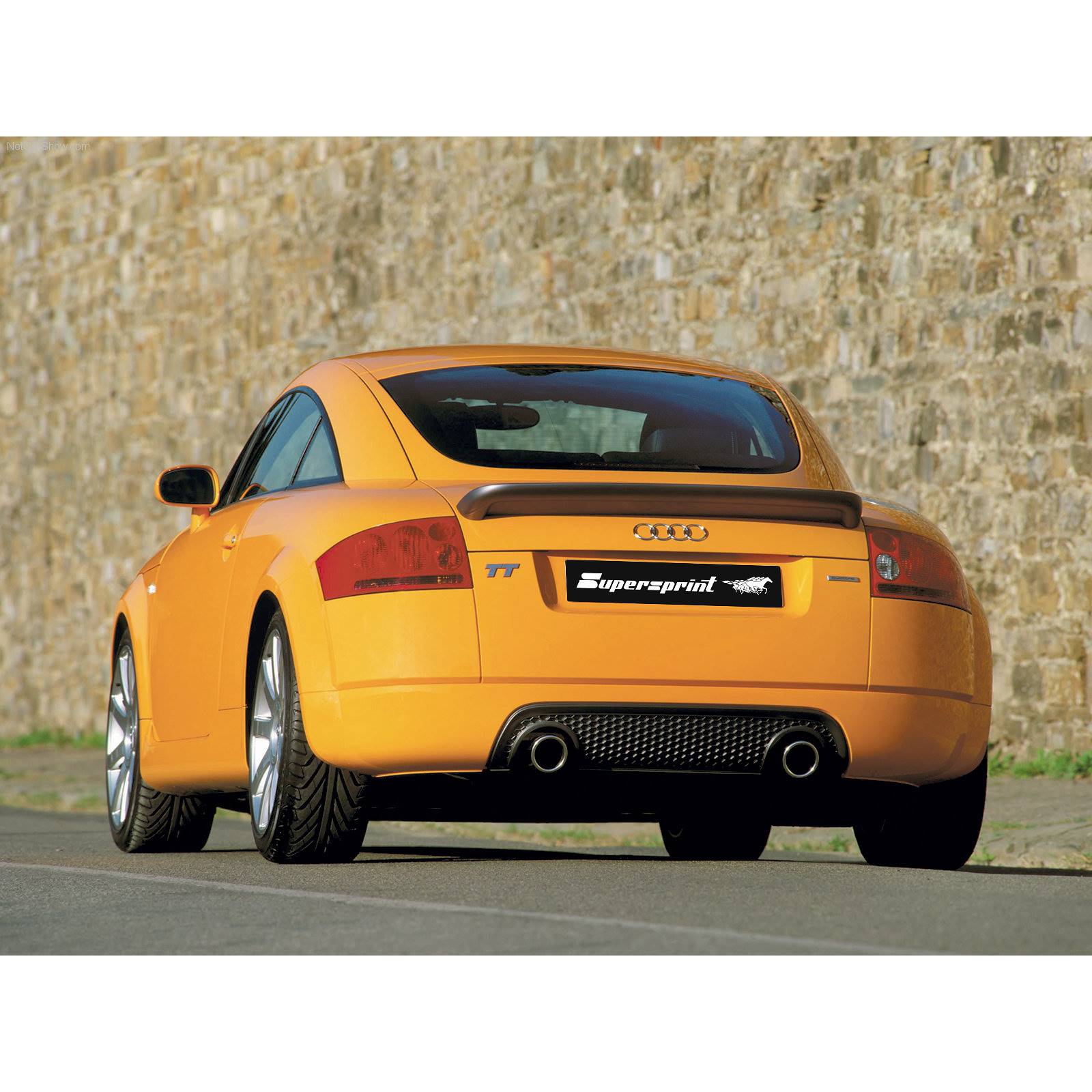 Impianto di scarico per AUDI TT Mk1 QUATTRO Coupé 3.2i VR6 (250 Hp) '03 -> '06 (Ø70mm)